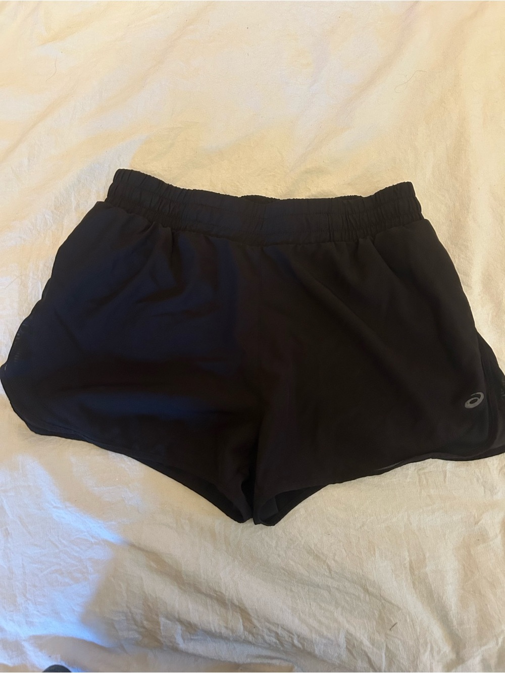Asics Black Women's Athletic Shorts